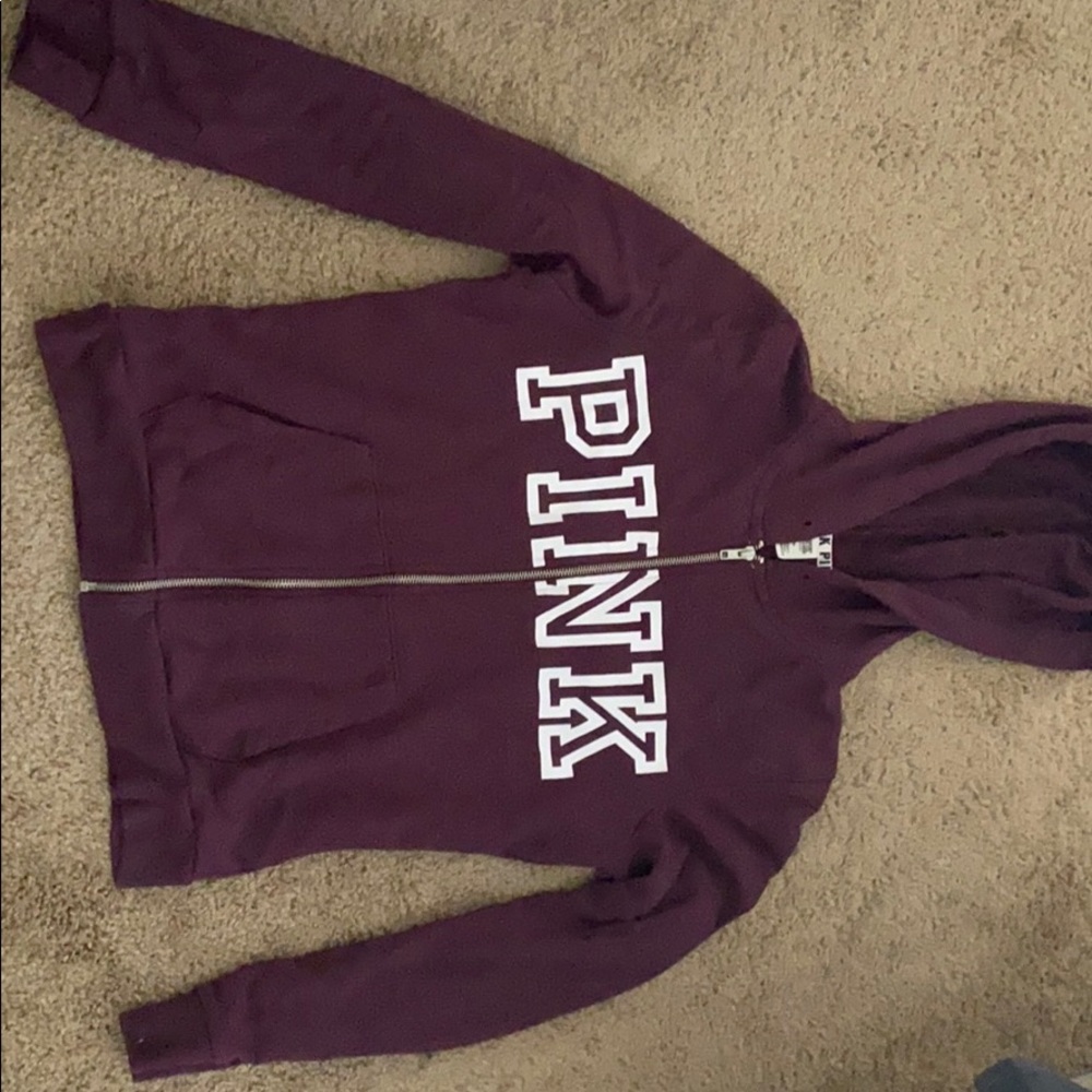 Pink hoodie